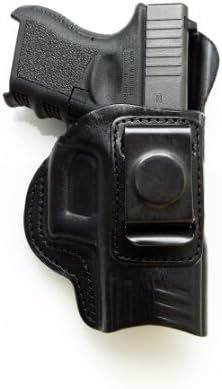 LEATHER IWB Holster. Sig Sauer P239. Black R/H by Cardini Leather USA