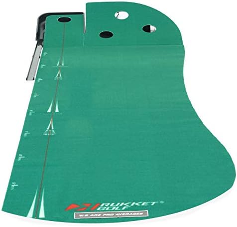 Rukket Golf Putting Green | Indoor & Outdoor Mini Putt Mat for Office & Backyard | Practice Puttout Set Game for Adults & Kids | Miniature Home Training Aid with Alignment Balls & Portable Ring Cup Rukket Golf Putting Green | Indoor & Outdoor Mini Putt Mat for Office & Backyard | Practice Puttout Set Game for Adults & Kids | Miniature Home Training Aid with Alignment Balls & Portable Ring Cup