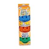 Scrub Daddy 3-Piece Color Sponges Set | Each sponge measures 3.75