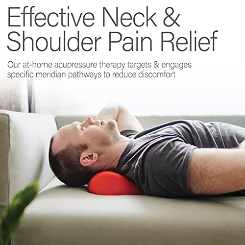 Kanjo FSA HSA Eligible Acupressure Neck Pain Relief Pillow Cervical