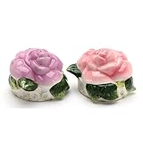 Cosmos Gifts 743-38 Rose Salt and Pepper Shakers