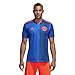 adidas 2018 Colombia Away Jersey Bold Blue/Solar Red LG