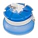 Allsop Digital Innovations 31664 Nest XL Tangle-Free USB Cable and Phone Charger Case/AirPods Organizer fits Earbuds/Earphones, Durable and Compact Storage System, Blue