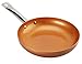 Non-stick Copper Frying Pan CeramiTech with Ceramic Coating with Induction cooking,Oven & Dishwasher safe 9.5 Inches By Tiabo