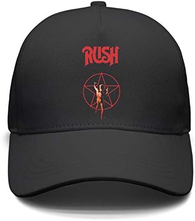 R-U-S-H-Starman-Glow-Album-Songs-Logo- Trucker Hat Men/Women Best Strapback Cap