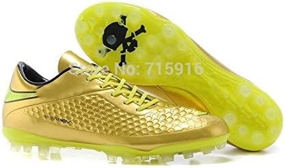 gold bottom soccer cleats