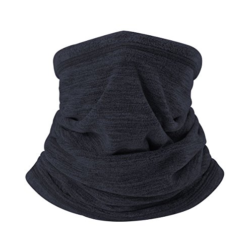 Fleece Neck Warmer Versatility Constructed - Men Women Ski Neck Gaiter Cover Face Mask