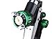 PowRyte Elite 4.2 Oz Composite Mini HVLP Gravity Feed Air Spray Gun - 0.8mm Nozzle