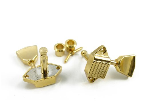Kluson SK900SLG/M Gold Waffleback 3-Per-Side Guitar Tuners