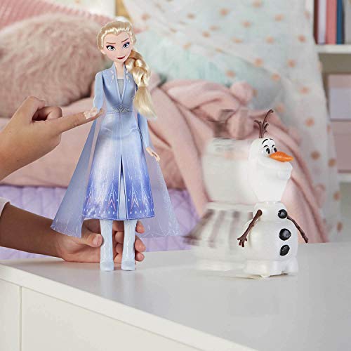 Hasbro Disney Frozen ELSA, Fernbedienung Olaf für Sprechen und Tanzen, Sprechen in Italienisch, inspiriert vom Disney… – Bild 5