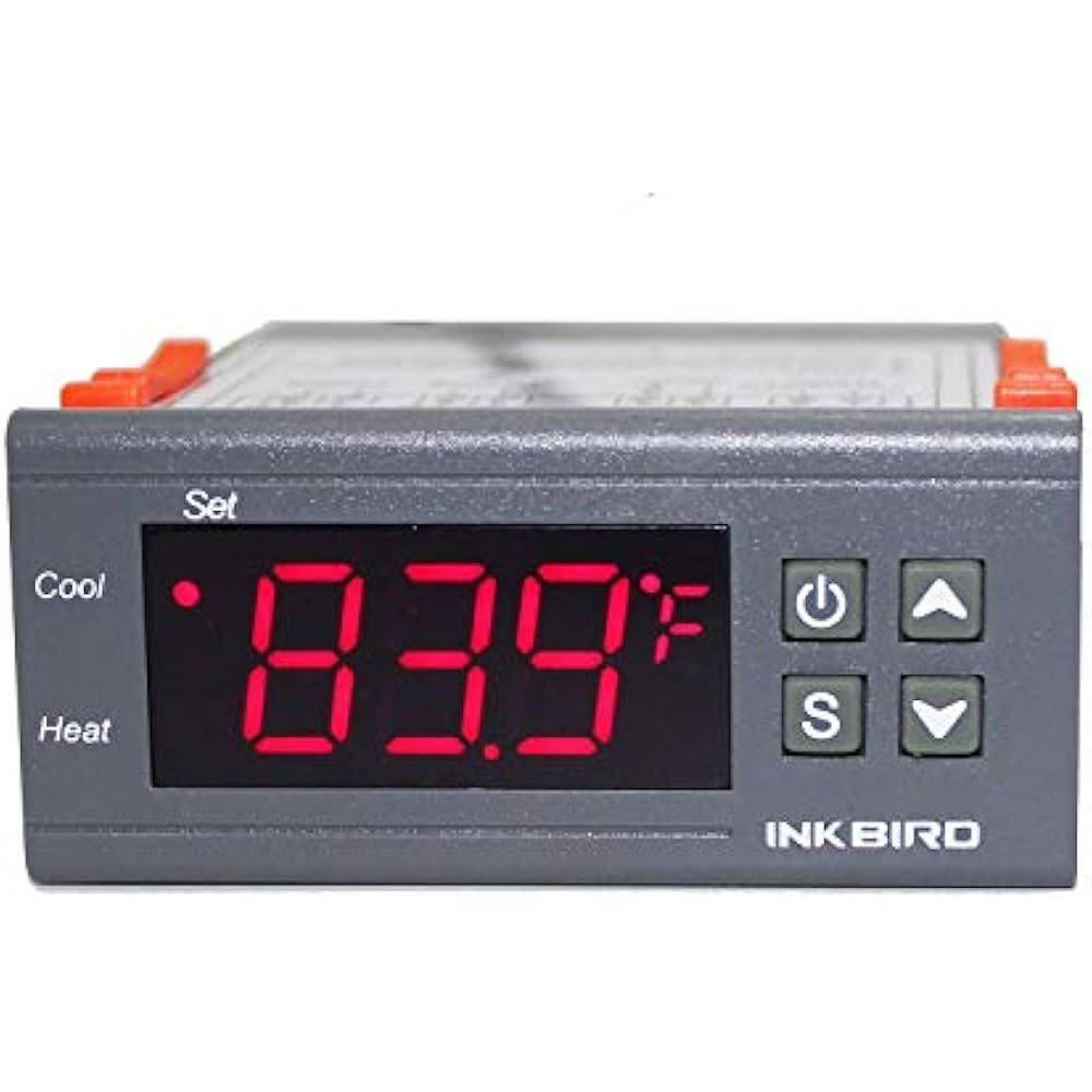 Temp Control Temperature Controllers Thermostat ITC1000 Dual Stage