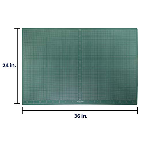 Pacific Arc Double Sided Self Healing Cutting Mat Thick and Durable