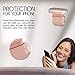 innoGadgets Anti-Dust Plug Compatible with iPhone 7/8/X/Xr/Xs/11/11Pro | Dust Cap, Dust Protection - Lightning Connector Cover | Black