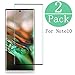 [2Pack] Samsung Galaxy Note 10 Screen Protector, Tempered Glass Anti-Scratch, Bubble Free and Case Friendly, 3D Curved Edge, Screen Protector Compatible Note 10