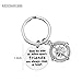 iWenSheng Friendship Gifts for Women, Side by Side or Miles Apart Friends are Always Close at Heart Best Friend Keychain, Birthday Gifts for Best Friend BFF Jewelry