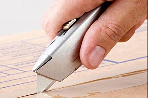 image for JEWELS FASHION Heavy Duty Utility Knife Replacement Blades Works with 