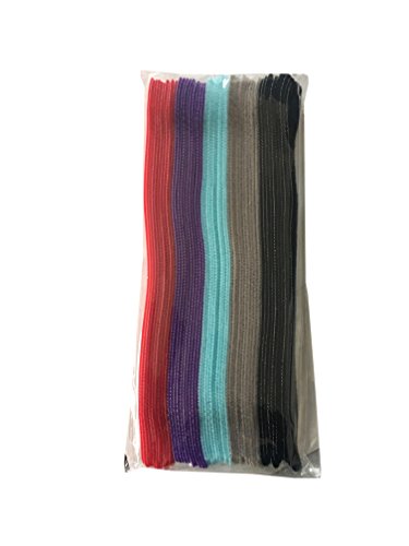 Starument Hook and Loop Cable Ties, Premium Industrial Grade and Reusable Fastening Cord Straps for Home, Office and Outdoors, 50 Piece (multi color)