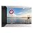 Safety Equipment Bright Red Safe Lifebuoy on The Pier - Removable Wall Mural | Self-Adhesive Large Wallpaper - 100x144 inches