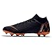 Nike Men's Footbal Shoes, Black Black Total Orange W 081, 6.5 UK