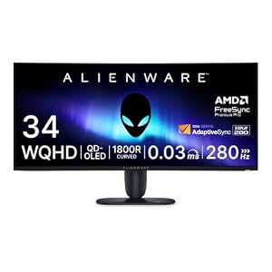 Dell Alienware AW3426DW 34インチ曲面 有機EL ゲーミングモニター