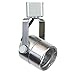 Direct-Lighting 50154 Brushed Steel GU10 Line Voltage Track Lighting Head - No Bulb