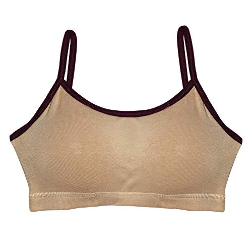 Laavian Women's Modal, Elastane Non-padded Wire Free Beginners Bra