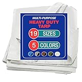 Tarp Cover White Heavy Duty 20 Mill Thick
