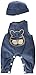 Miniland Denim Jumper with Hat for 15 3/4