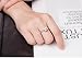 CARSINEL 1 Carat Round Brilliant CZ Sterling Silver 925 Wedding Engagement Ring Sizes 4 to 9