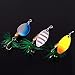 Sougayilang Fishing Lures Saltwater Freshwater Spinner Spoons Tackle Baits