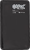 Chattanooga ColPac Cold Therapy, Black Polyurethane, Medium/Half-Size Cold Pack (6.5" x 11")