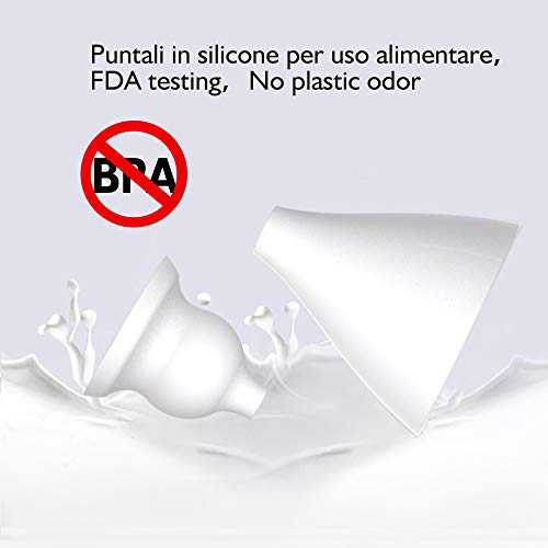 OOCOME Baby Nasal Aspirator-Safe Hygienic Nose Ear Cleaner,Electric Silicone Earwax Removal Tool for Newborns and Infants,Include 2 Sizes of Nose Tip,1 Ear Tip,1 Tweezer,10 Tweezer Tips(FDA Certified)