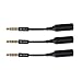 3x 3.5mm Male to 3.5mm Female Extension Cable Headset Audio Jack Extender Adapter for Battery Charger Case, iPhone 6S, 6S Plus