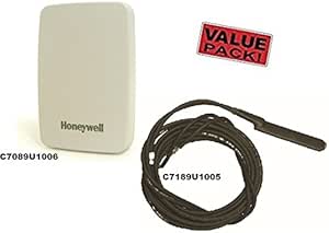 HONEYWELL COMBO:(1) Honeywell C7089U1006 Outdoor Temperature Sensor, (1