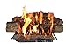 Sure Heat CS30DBNG Sure Heat Country Split Oak Dual Burner Vented Gas Log Set, 30-Inch, Natural Gas