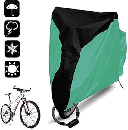 Fahrradabdeckung Wasserdichte Outdoor Fahrrad Abdeckung Staubschutz Abdeckung Uv Schutz Fur Fahrrad Wasserdicht Tasche Abdeckung Fahrrad Utility Radfahren Outdoor Regenschutz 4 Grossen Grun Amazon De Sport Freizeit