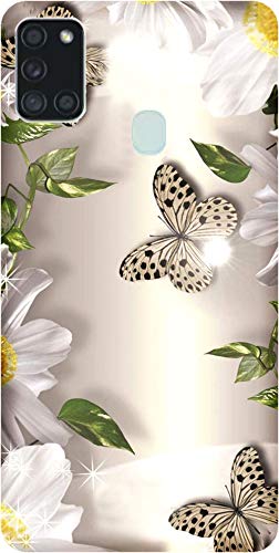 BuyFeb Printed Soft Silicone Mobile Back Cover Case Compatible for Samsung Galaxy A21s