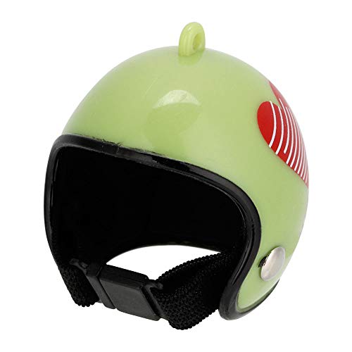 GOTOTOP Hühnerhelm Lustiger Schutz Henne Schutzhelm Vogelschutzhut Haube Hühnerzubehör PP Flamme Schwarzer Marienkäfer…