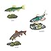 One Piece (Freshwater Fish in Japan) Real Figure Freshwater Fish Encyclopedia Solid Box (Japan Import)