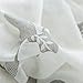 MRTREES Short Sheer Curtains Kitchen Tier Curtains Light Filtering Rod Pocket Voile Cafe Curtains for Bathroom Small Half Window (2 Panels, 25