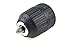 Keyless 3/8in Drill Chuck - Universal Replacement fits most 3/8-in Drills with 24 UNF Thread Mount Shaft - Holds 1/32-3/8