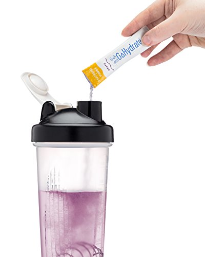 GoHydrate Electrolyte Hydration Drink Mix - A Naturally Flavored, Sugar Free, Maximum & Instant Hydration Powder (Grape, 30 Stick Packs)