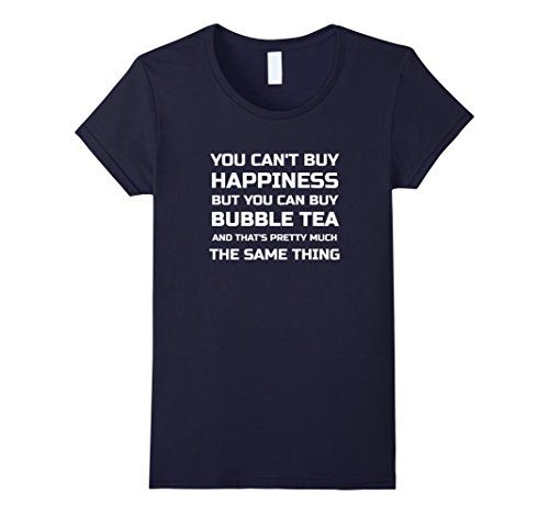 Boba Tea T Shirt -Navy