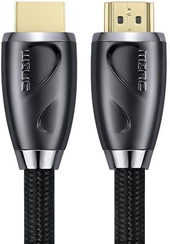 4K HDR HDMI Cable 12 Feet, HDMI 2.0 18Gbps, Supports 4K 60Hz(4 4 4, Dolby Vision, HDR10, HDCP 2.2) 1440p 144Hz and ARC, High Speed Ultra HD Cord