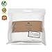 Jinee Organic Hooded Baby Towel - Ultra Soft Natural Bamboo Towels with Hood for Boy, Girl, Infant, Newborn or Toddlers - Keeps Your Little One Dry & Warm - Hypoallergenic, Antibacterial, 35” x 35”