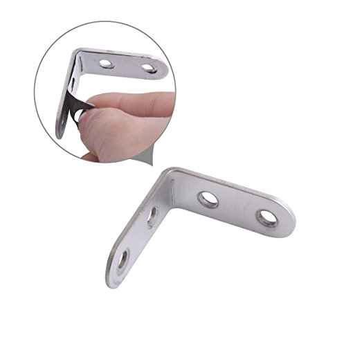 3 Accessbuy+10+pack+Stainless+Brackets+40mm40mm16mm