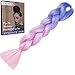 Emmet Jumbo Braids 60+ Colors Kanekalon Synthetic Box Braids African Hair Extension 100g/pcs, Hair Care Ebook Included (24