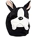 Animal Slippers - Plush French Bulldog Dog Slippers by Silver Lilly