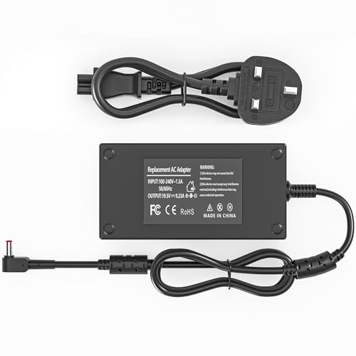 NATNO 180W Adapter Charger Compatible with Acer Predator Helios 300 G3-571 G3-572 PH315-52 PH317-51 Nitro 5 7 AN515-44 AN515-51 AN515-55 AN715-52 Triton 300 PT314-51 PT315-52 Laptop Power Supply Cord
