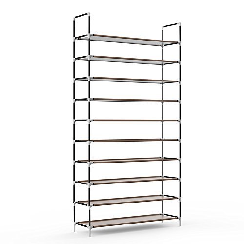 Sable 10 Tiers 50 Pairs Shoe Rack